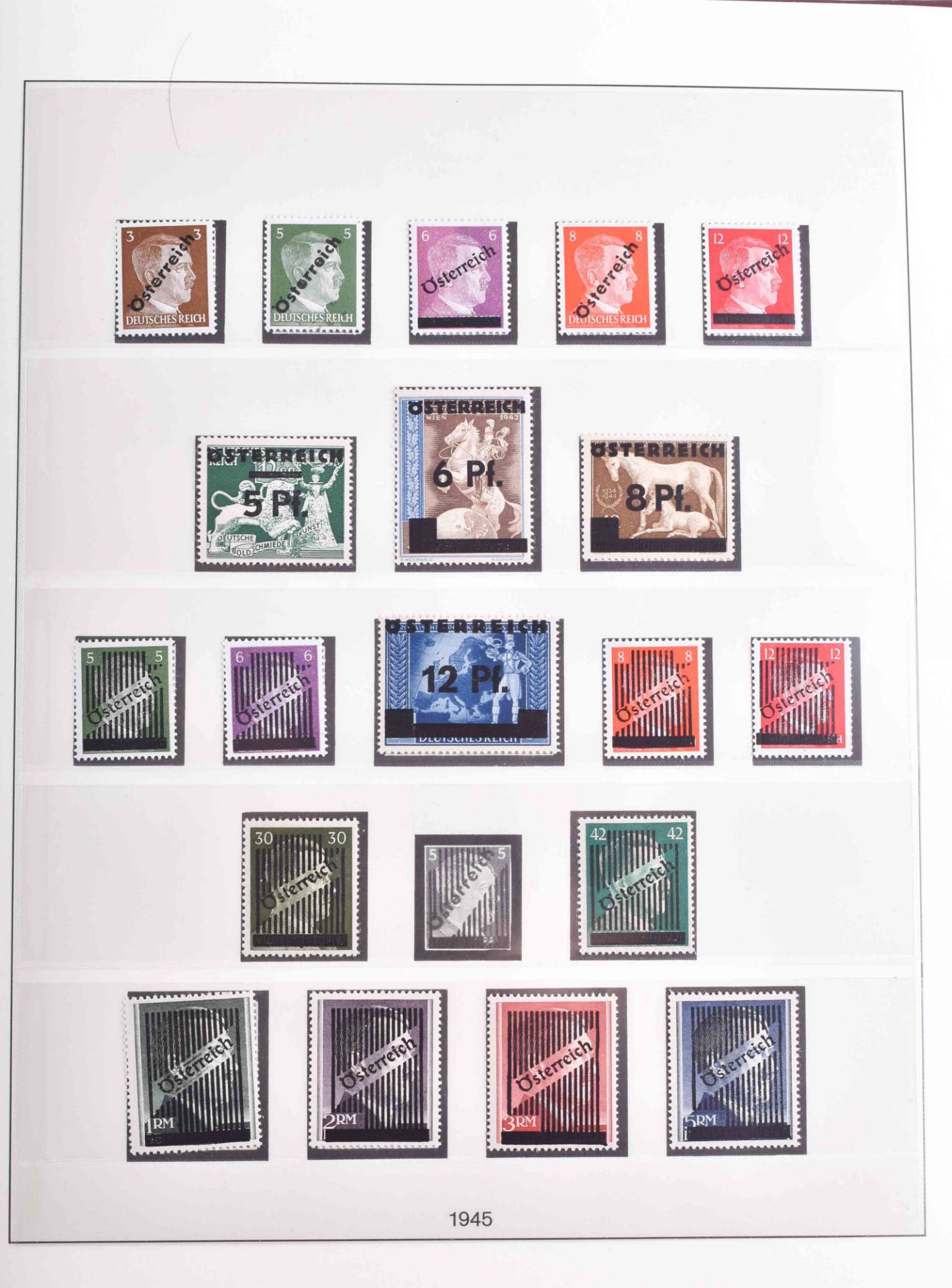 Österreich Sammlung von 1945 - 1960, postfrisch, komplett