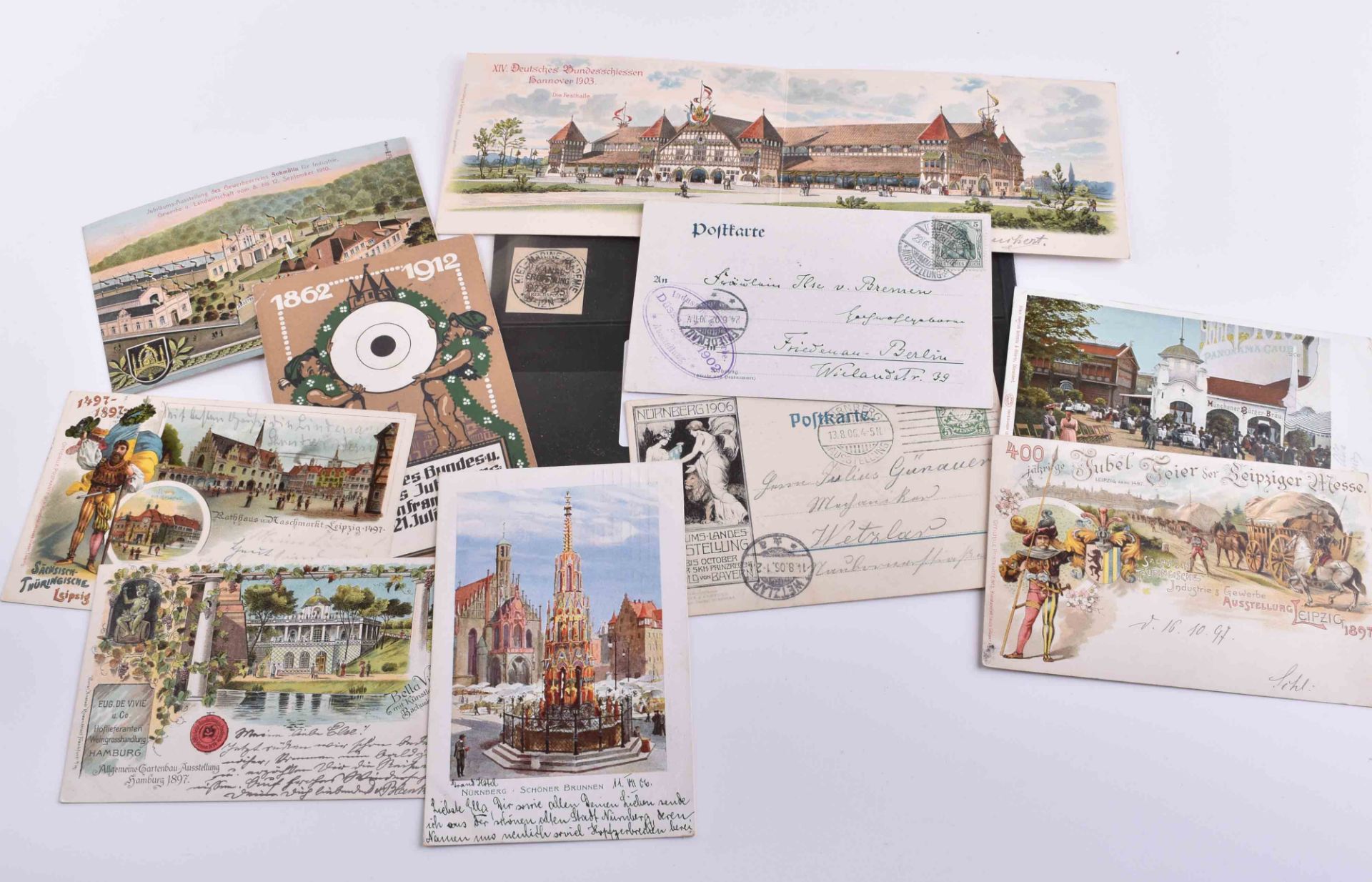 10 Postkarten 1897 -1912 - Bild 3 aus 4