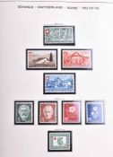 Schweiz Sammlung 1945 - 1975 postfrisch