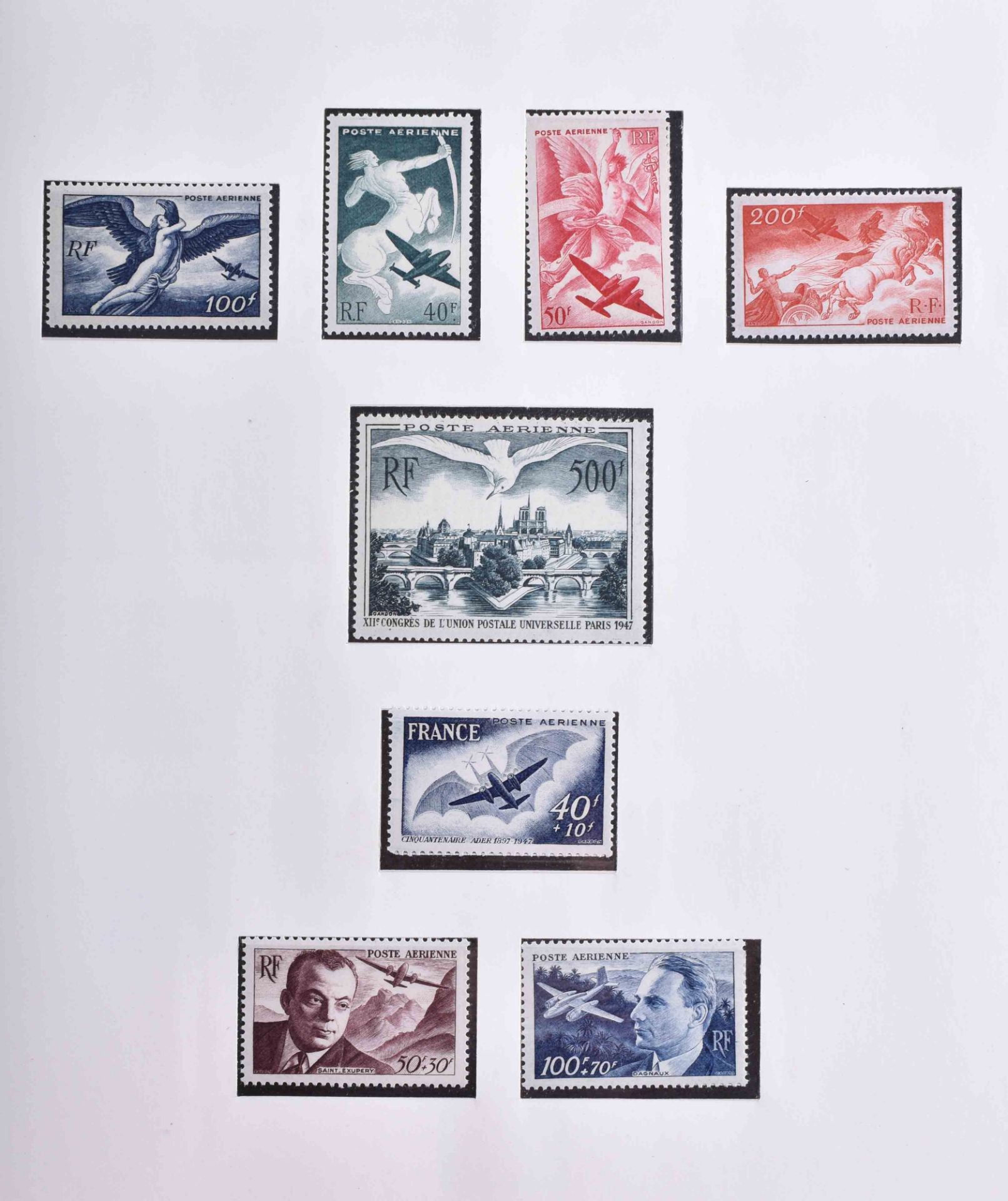 Frankreich Sammlung 1944 - 1971 - Bild 2 aus 4