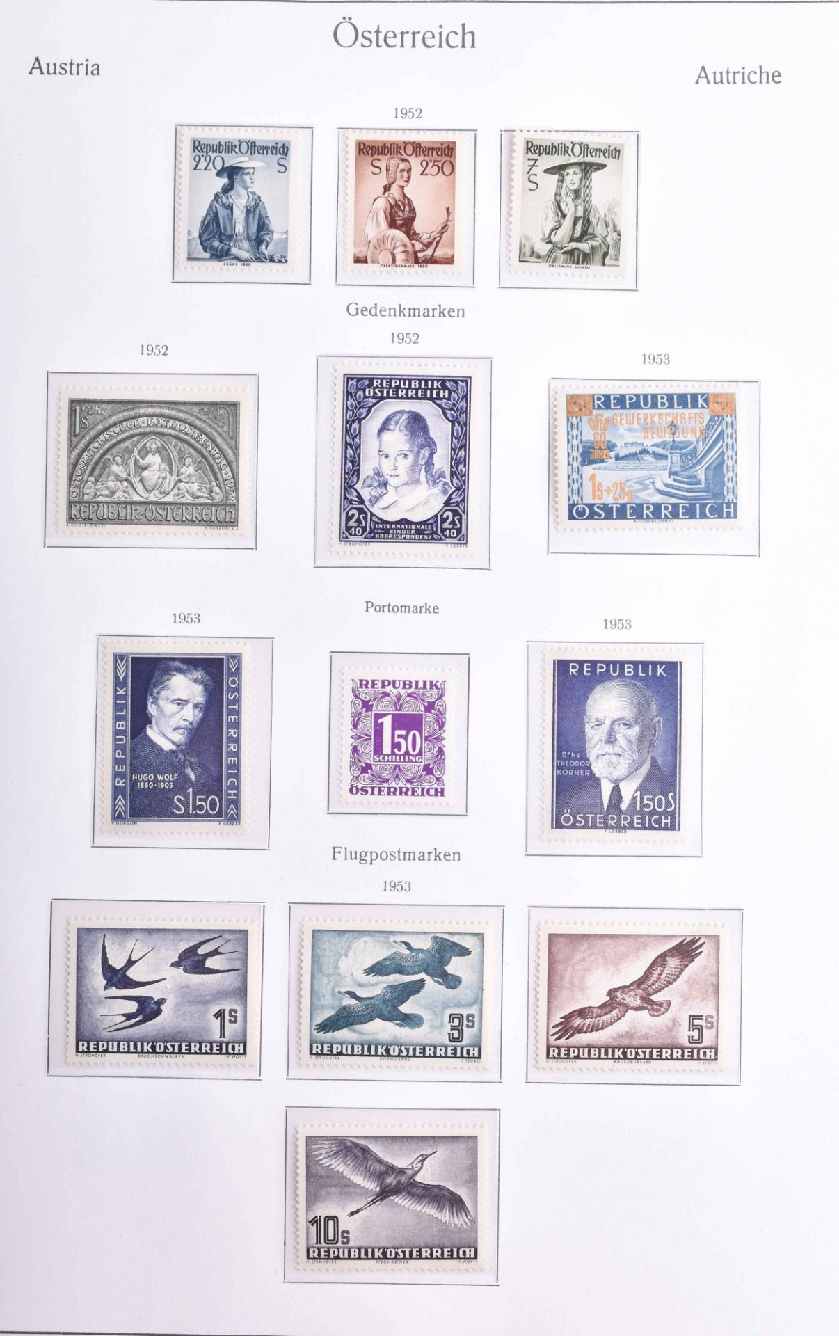 Österreich Sammlung von 1945-1976 postfrisch - Bild 4 aus 5