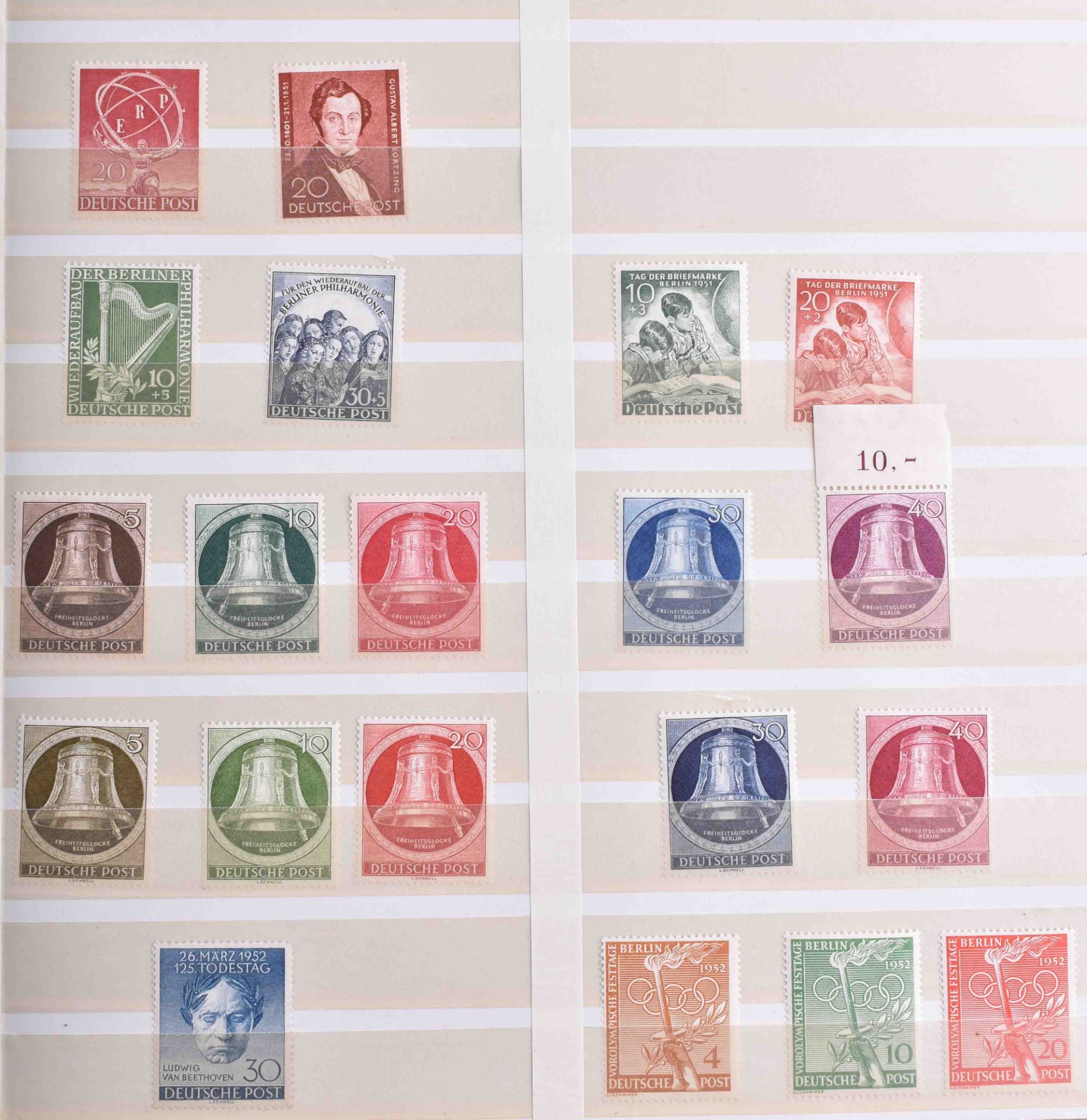 Berlin Sammlung 1950 - 1973 postfrisch