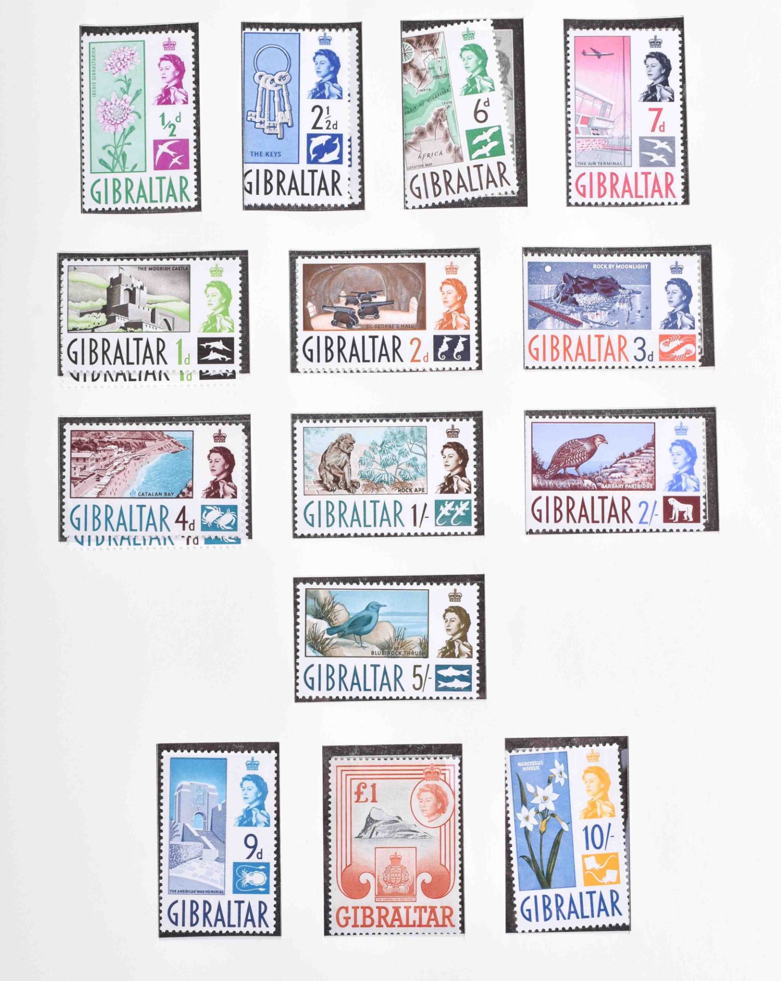 Gibraltar Sammlung 1960 - 1984