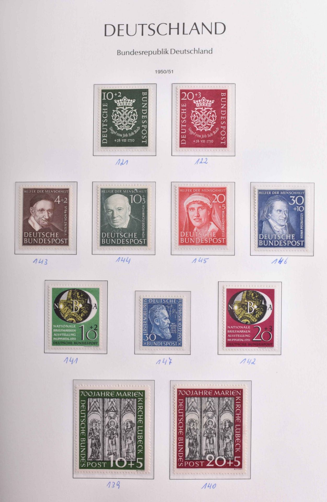 Bundesrepublik Deutschland 1949 - 1981 postfrisch - Bild 2 aus 4