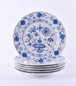 6 Speiseteller Meissen