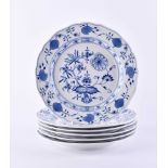 6 Speiseteller Meissen