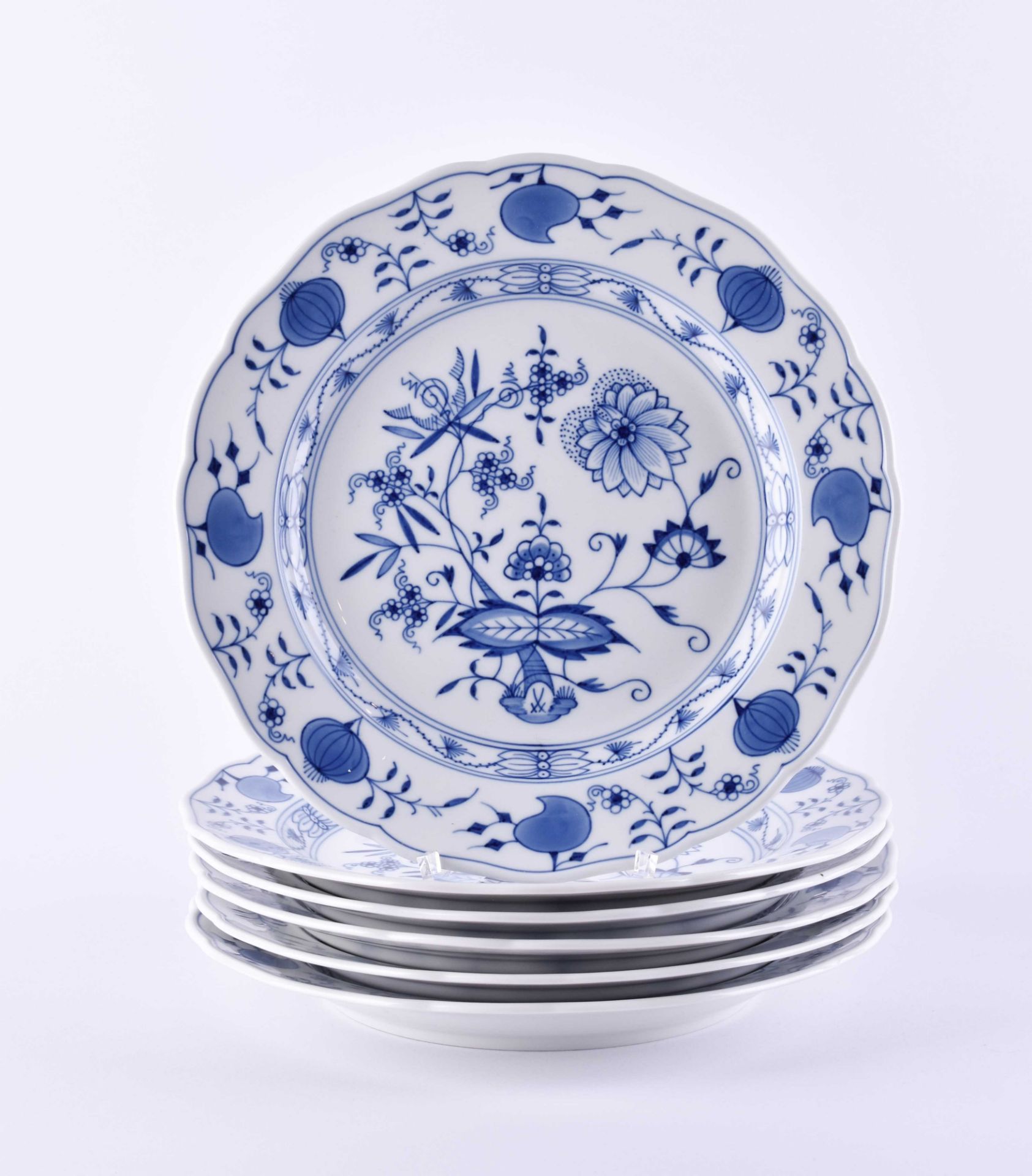 6 Speiseteller Meissen