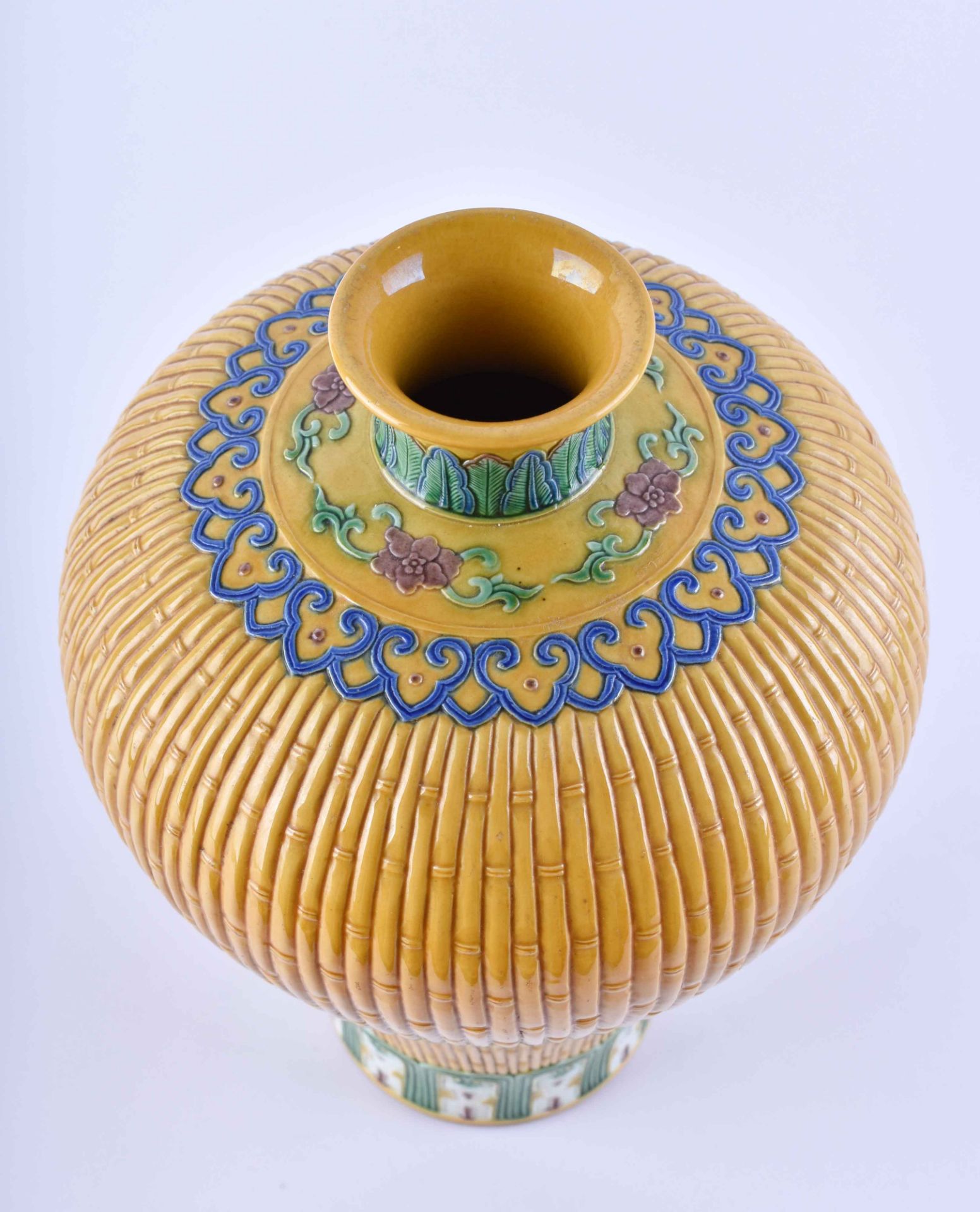 +Meiping Pflaumenvase China Qing Dynastie - Bild 2 aus 5