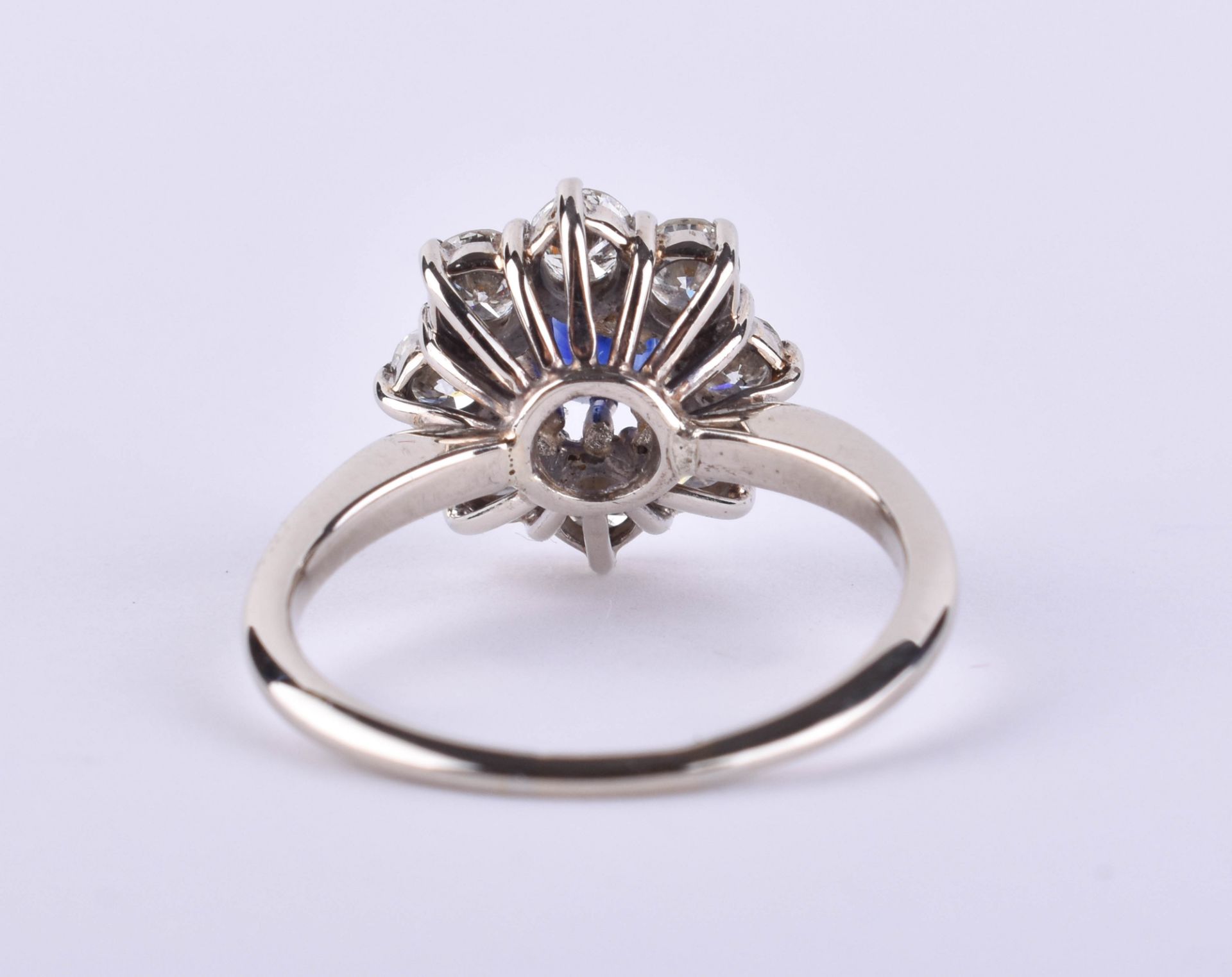 Sapphire - brilliant ring - Image 3 of 5