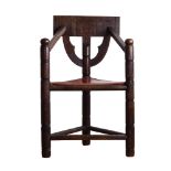 Rabenauer Stuhl im Afrika Stil um 1880