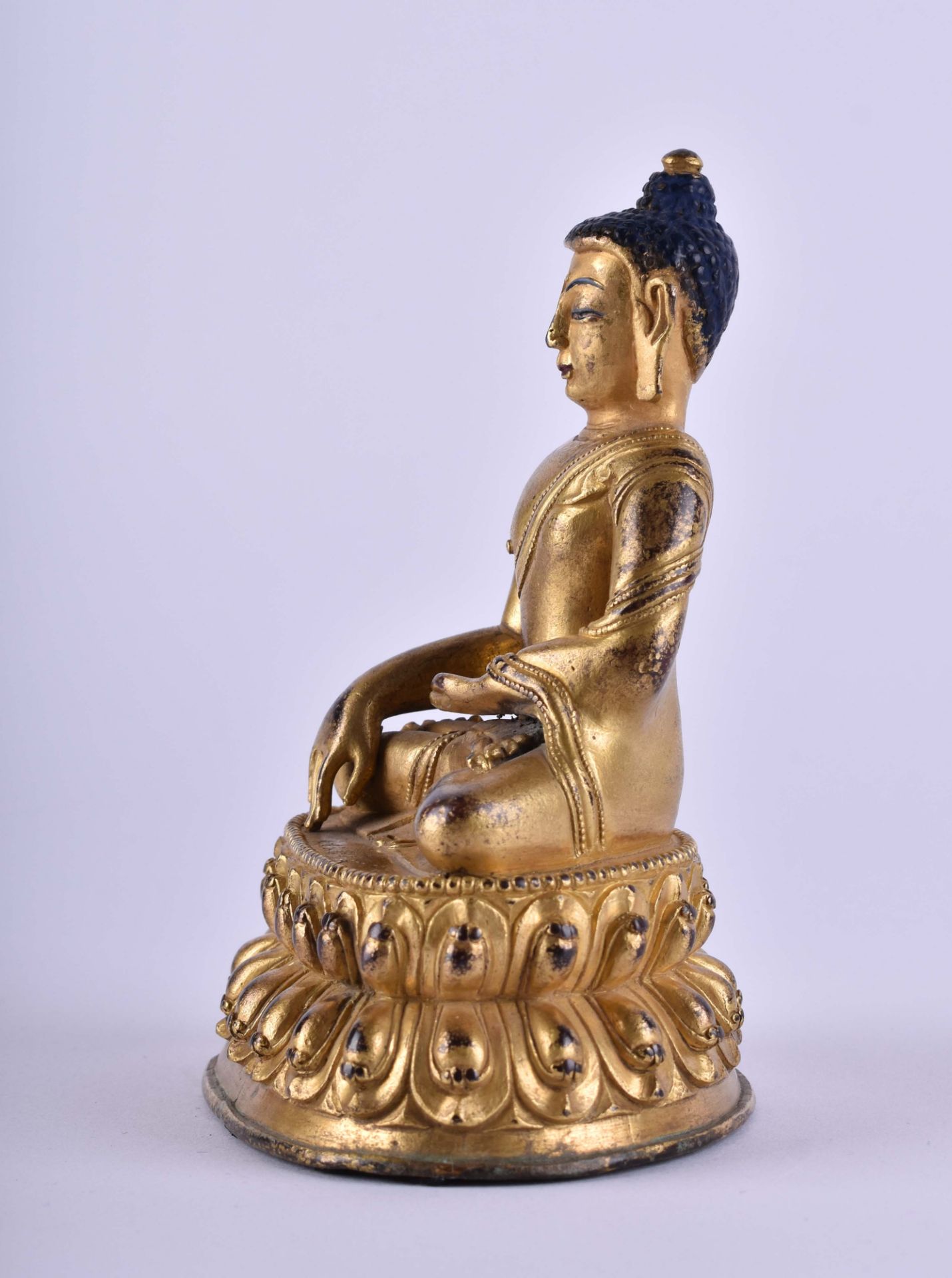 Buddha AKSHOBYA Tibet 18./19. Jhd. - Bild 3 aus 5