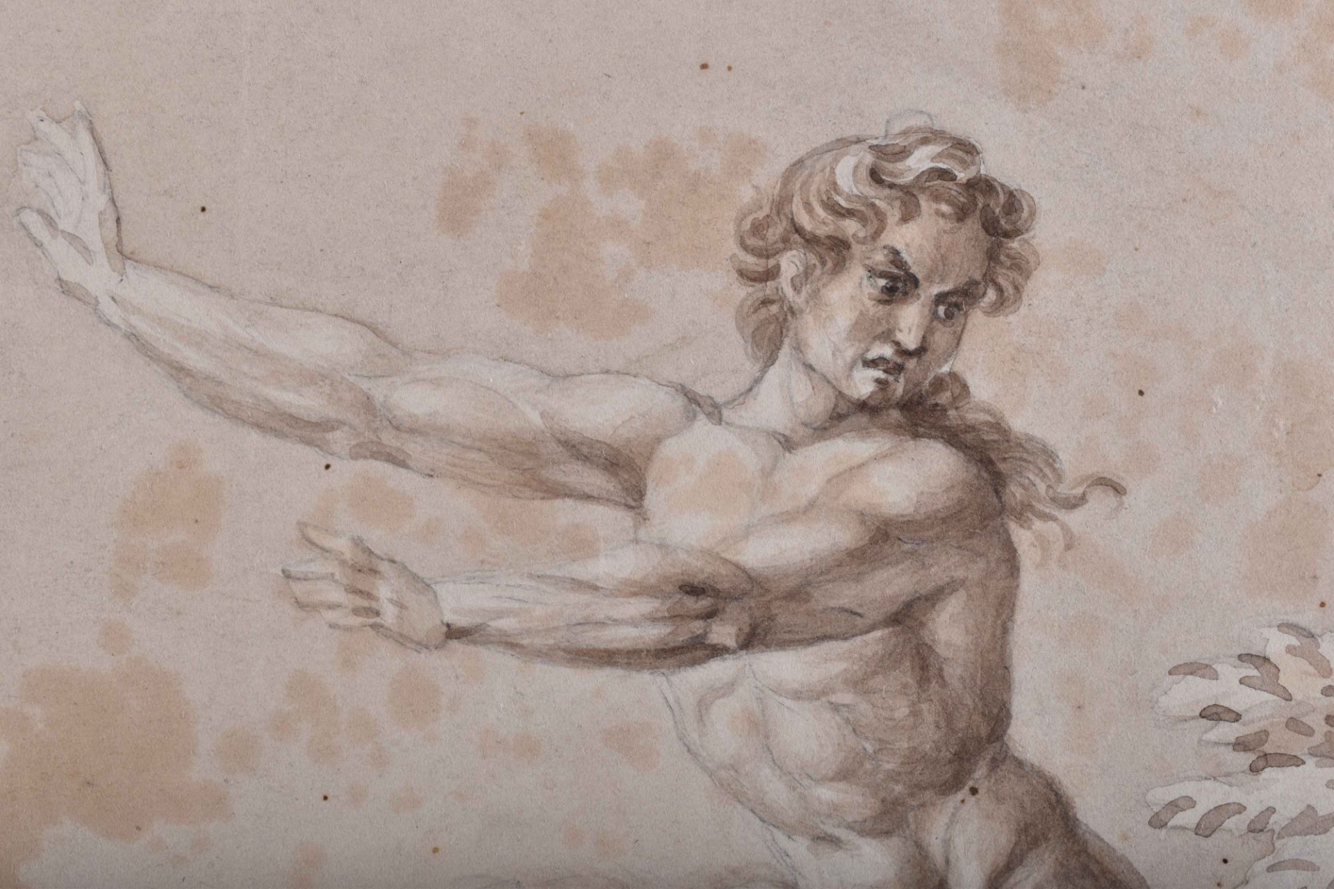 Anonymous old master drawing, probably 17th / 18th century - Image 3 of 4