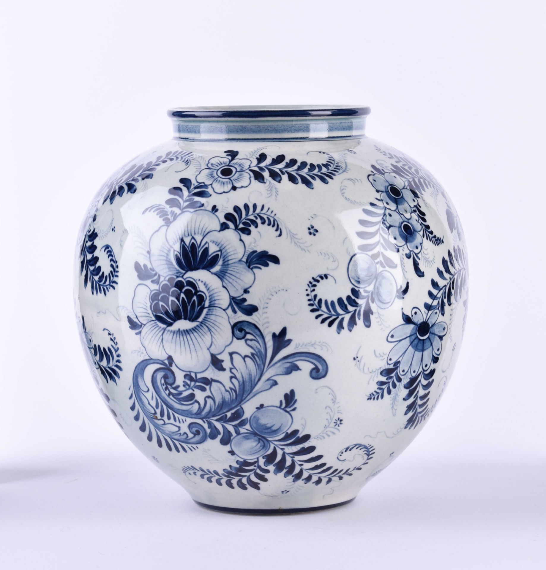 Vase Delft 20th century - Image 4 of 5