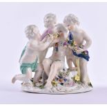 Figurengruppe Meissen 19. Jhd.