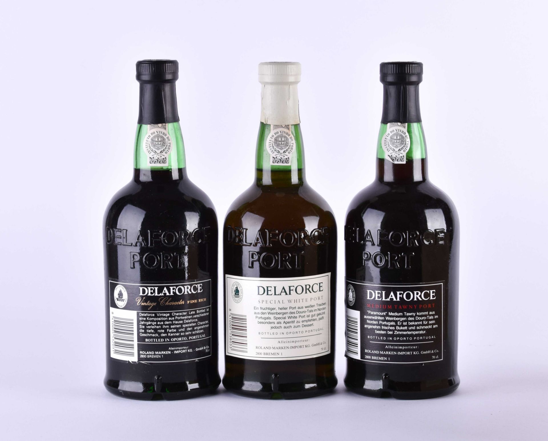 Delaforce port wine set of 3 - Image 3 of 3