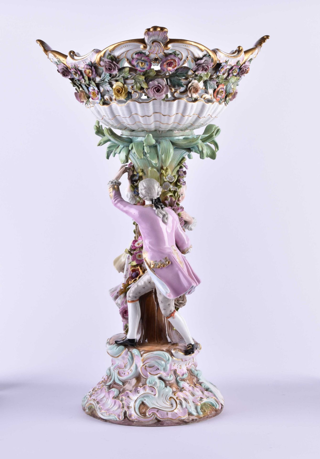 important large centerpiece Meissen 19th century - Image 2 of 4