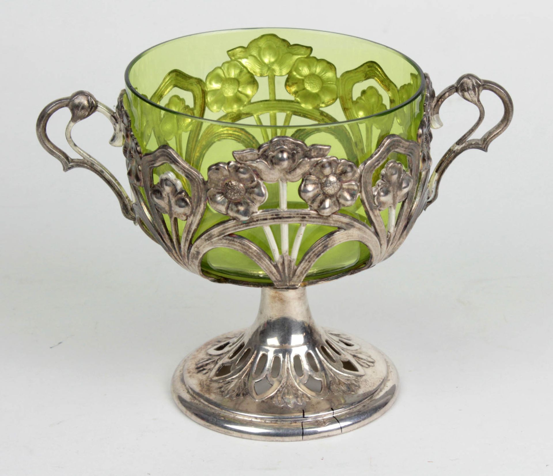 WMF Jugendstil Henkelschale um 1910