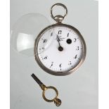 Spindeluhr Taschenuhr Frankreich um 1800