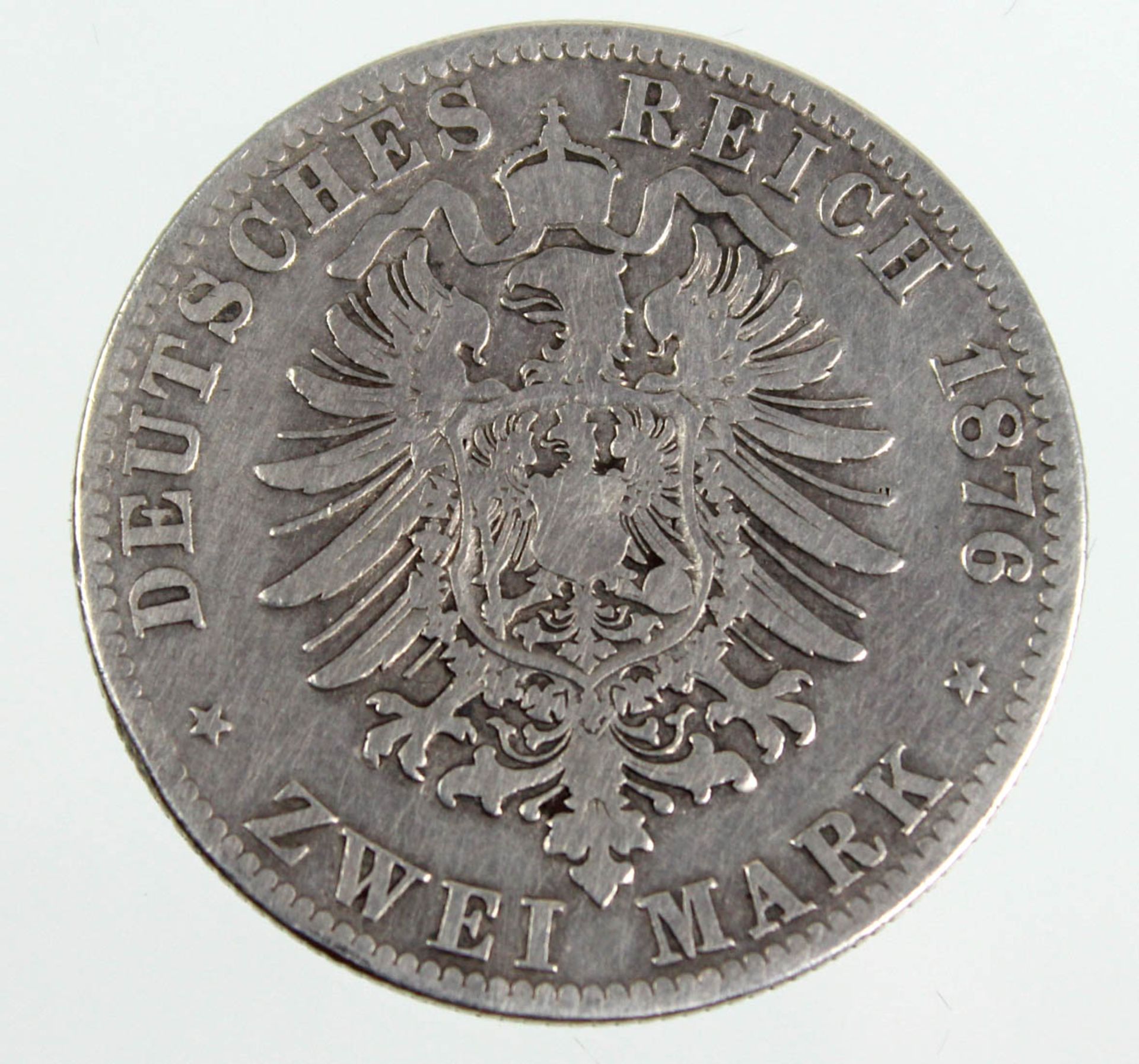 2 Mark Wilhelm I Preussen 1876 A - Bild 2 aus 2