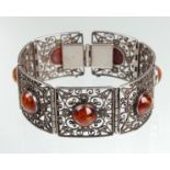 filigranes Art Deko Bernstein Armband