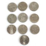 Polen 10 Gedenkmünzen 1968/80