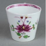 Meissen Marcolini Tasse *Indisch Malerei*