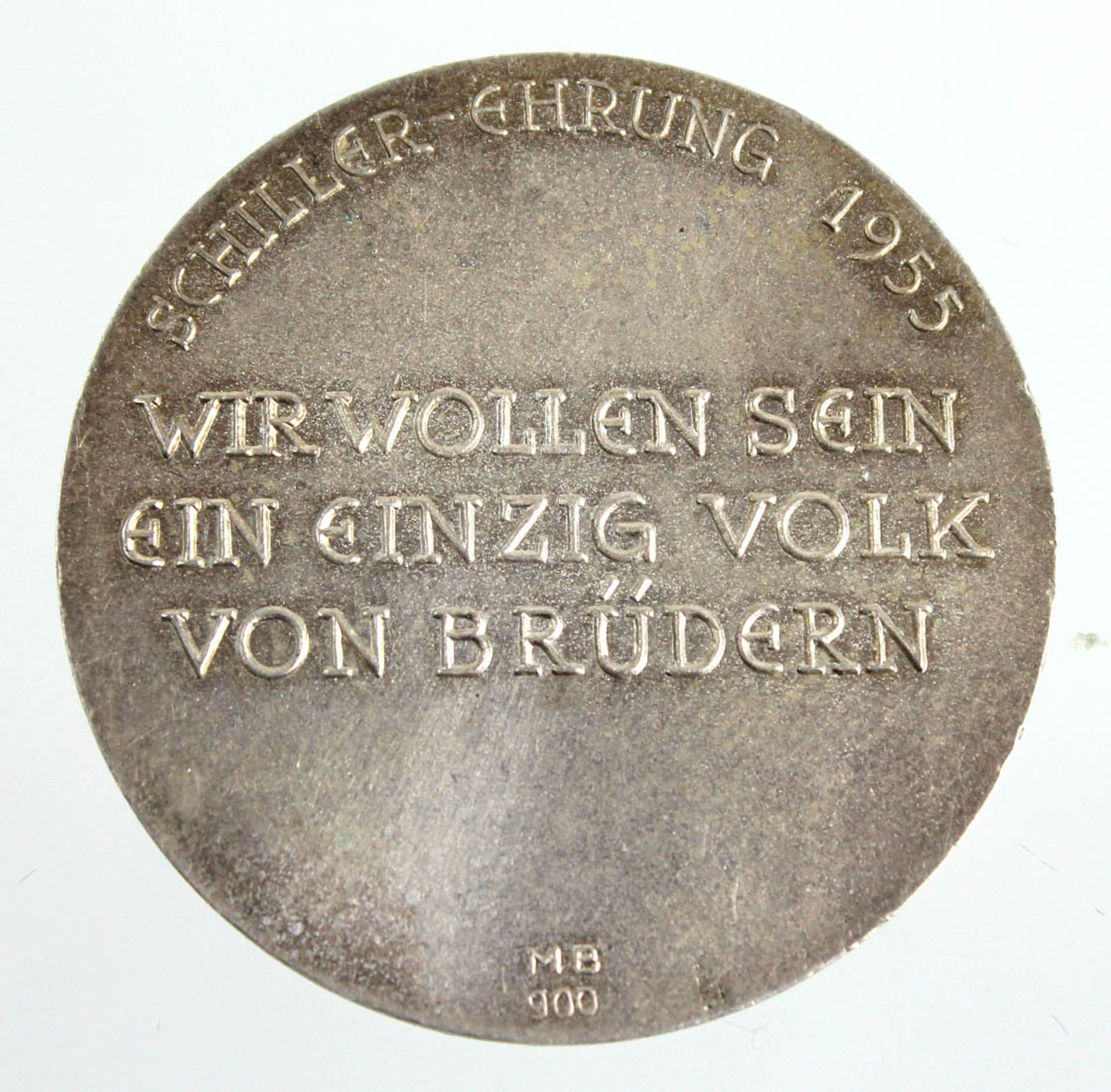 Friedrich Schiller Medaille 1955 - Bild 2 aus 2