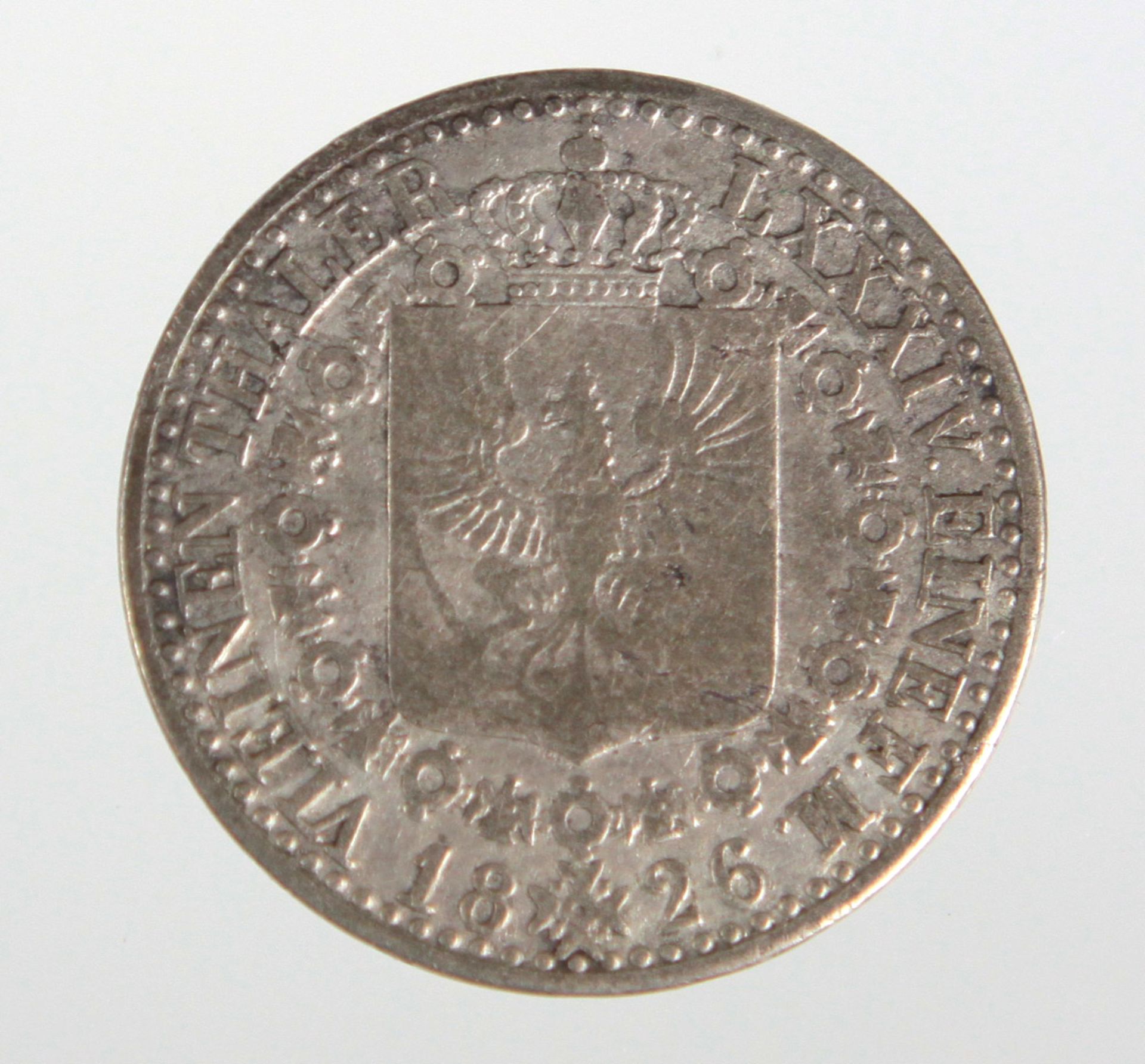1/6 Taler Wilhelm III. Preussen 1826 A - Bild 2 aus 2