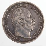 5 Mark Wilhelm I Preusen 1876 C