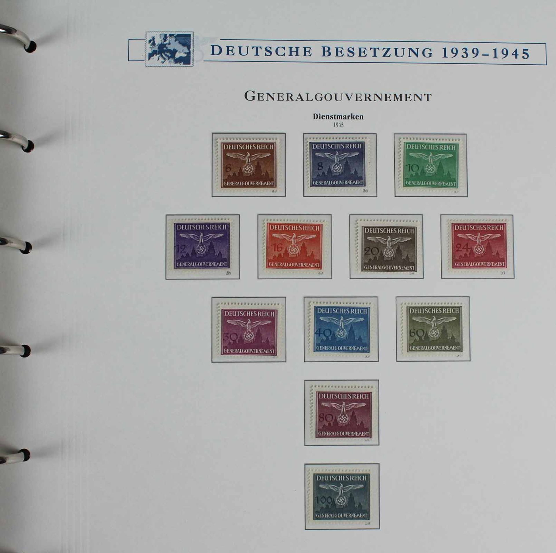 Deutsche Briefmarken u.a. - Bild 12 aus 13