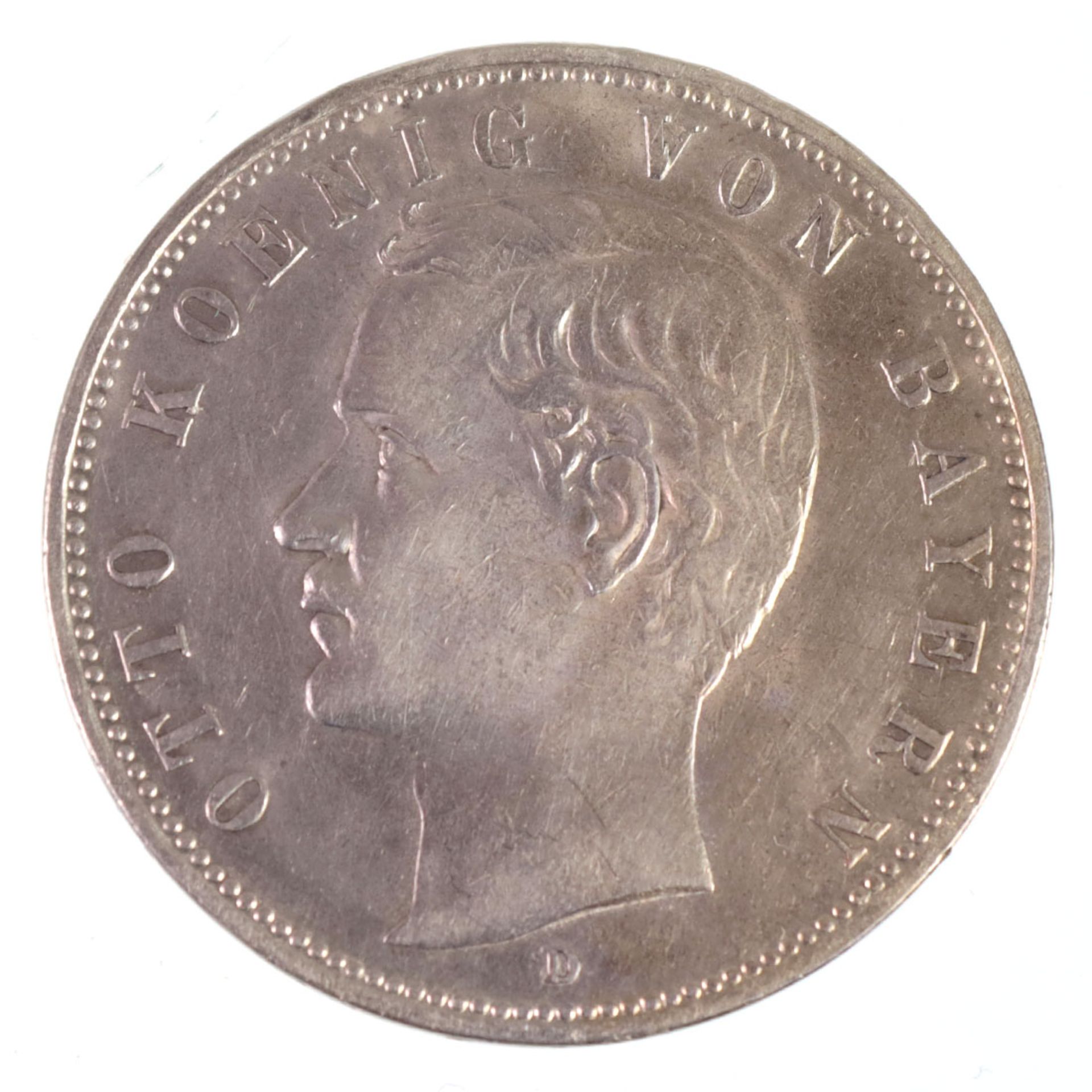 5 Mark Otto König von Bayern 1908 D