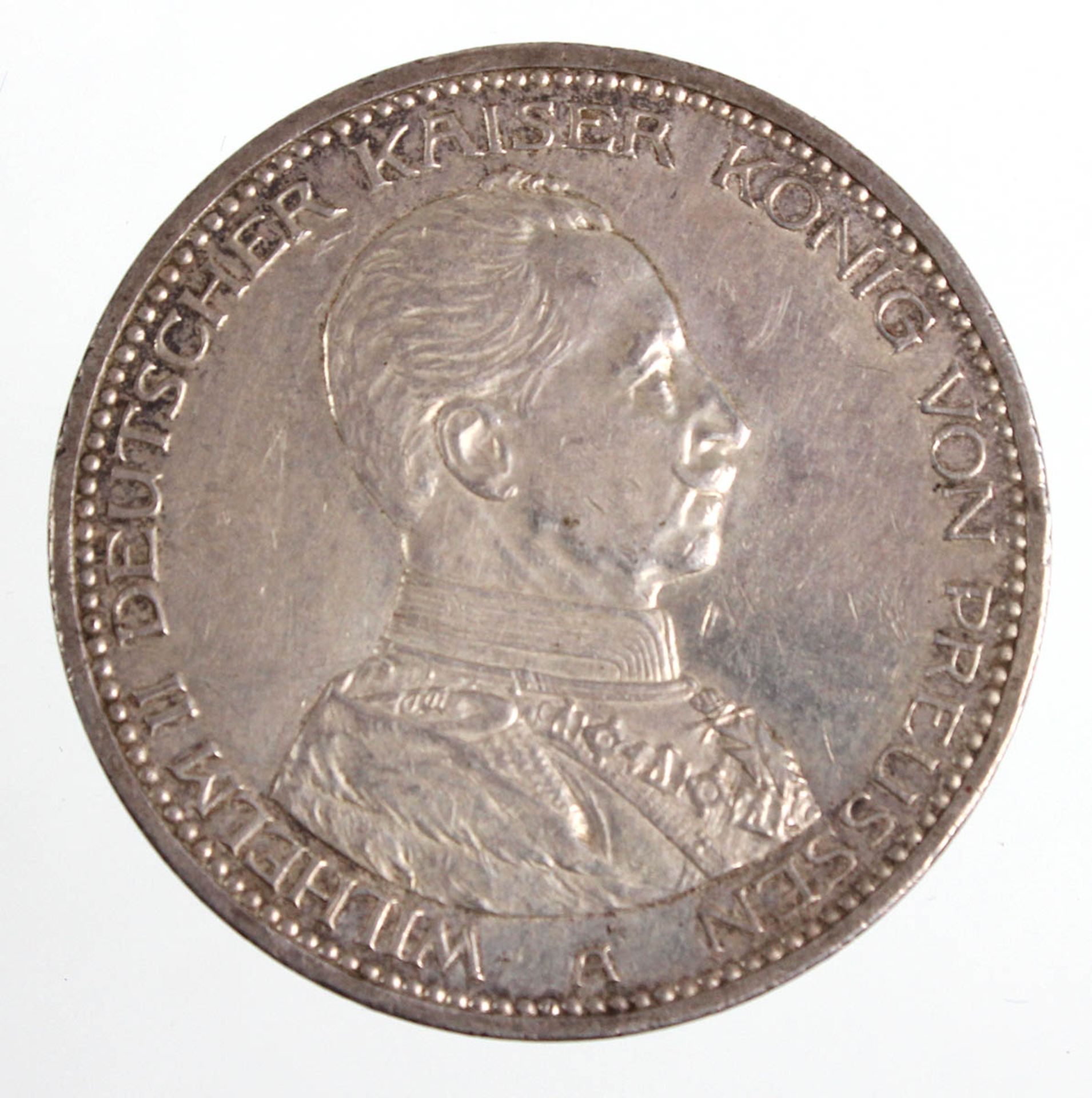 5 Mark Wilhelm II Preussen 1913 A