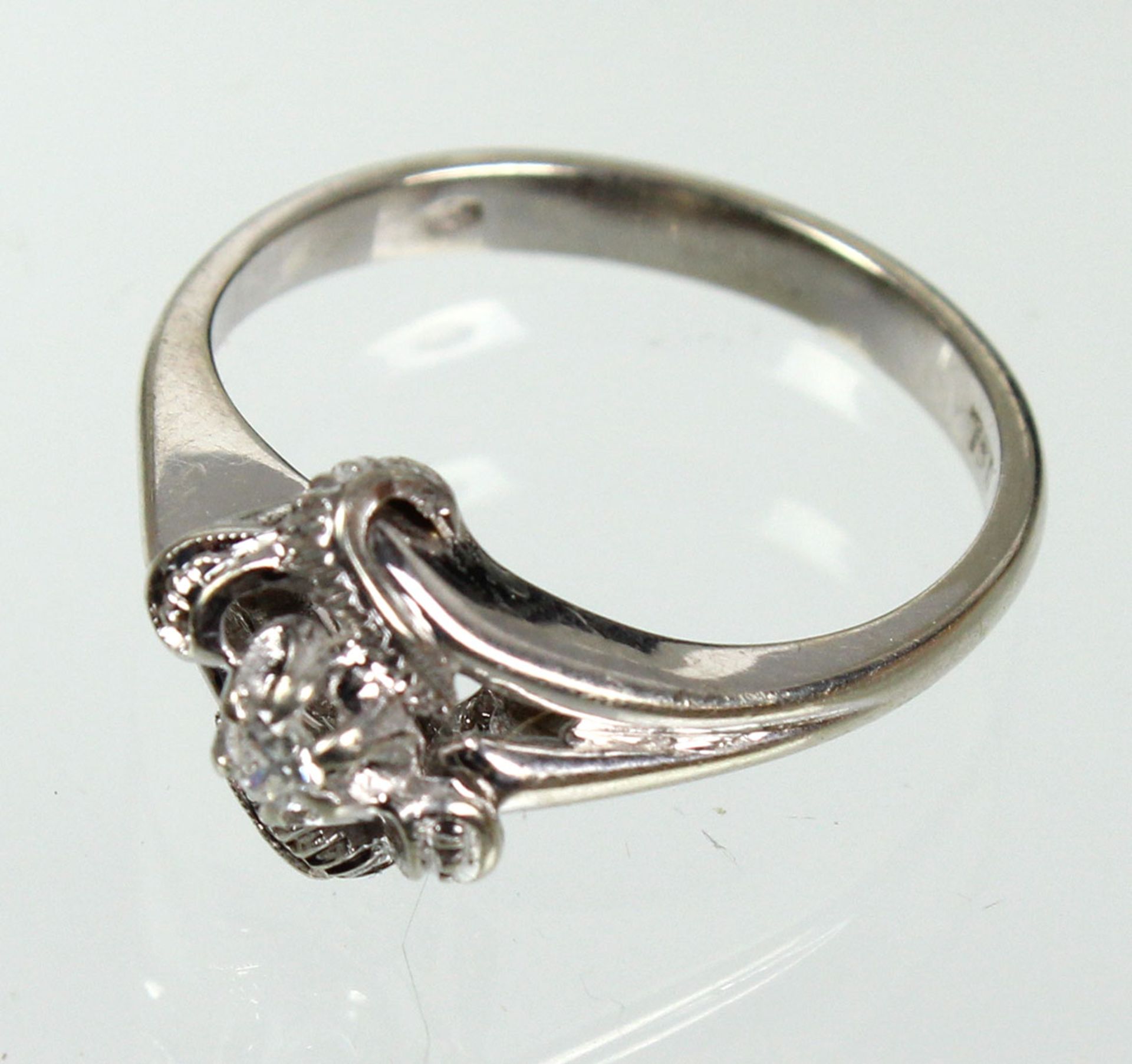 Brillant Croisé Ring - WG 750 - Image 2 of 3