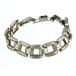 Art Deko Silber Armband