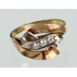 Ring mit Zirkonia - GG 585