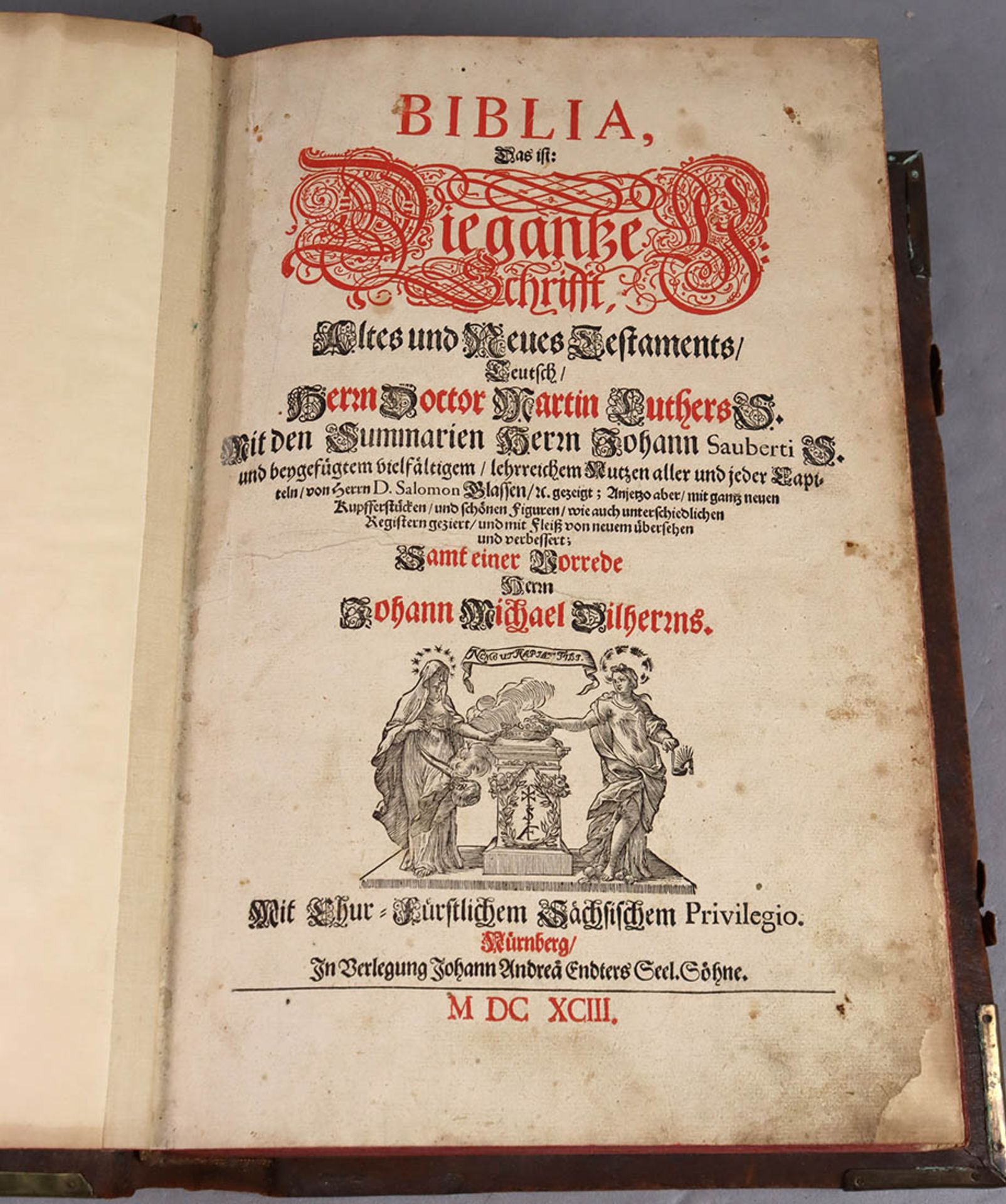 Biblia - Nürnberg 1693 - Bild 5 aus 9