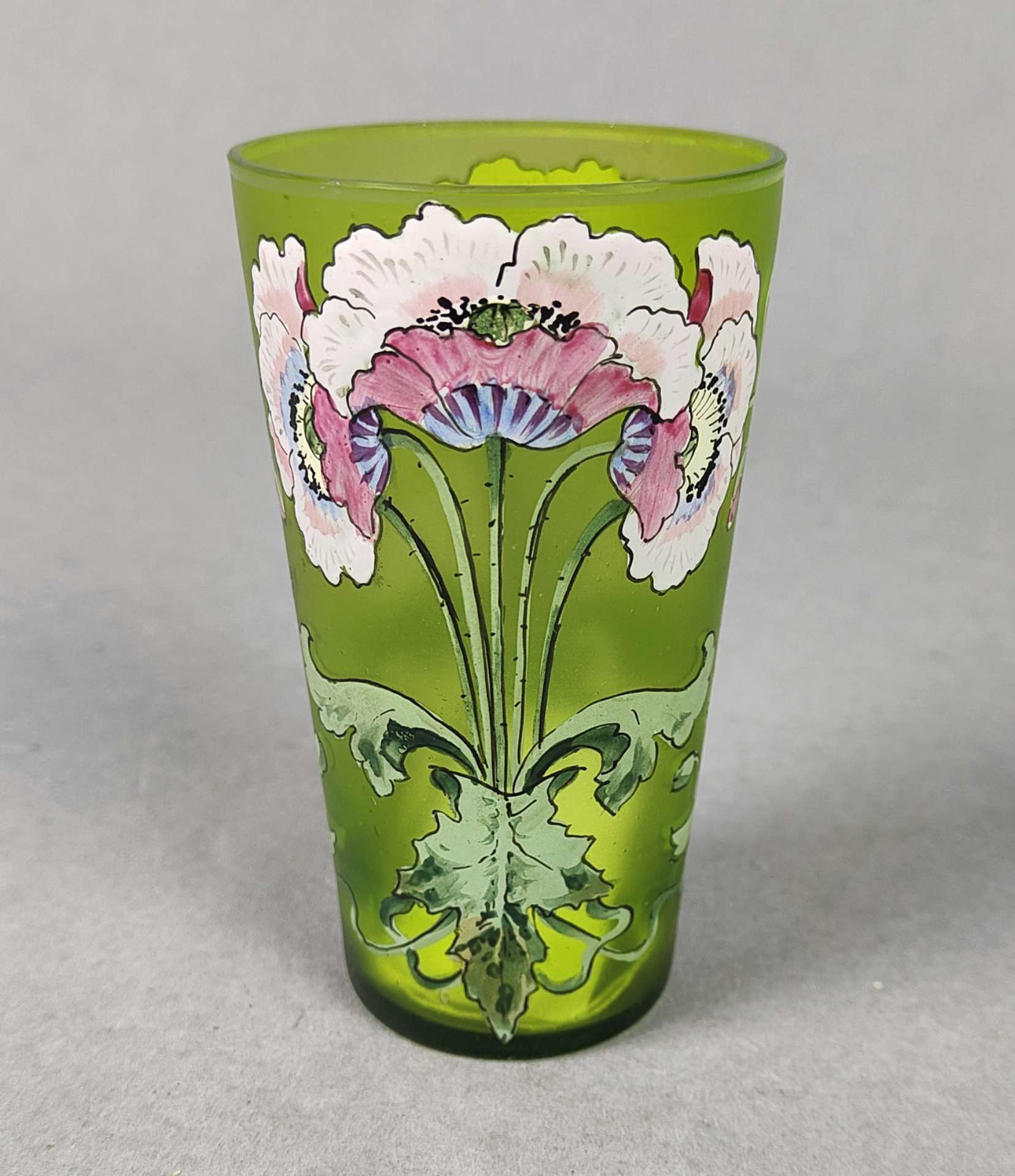 Jugendstil Becherglas um 1900 - Image 3 of 3