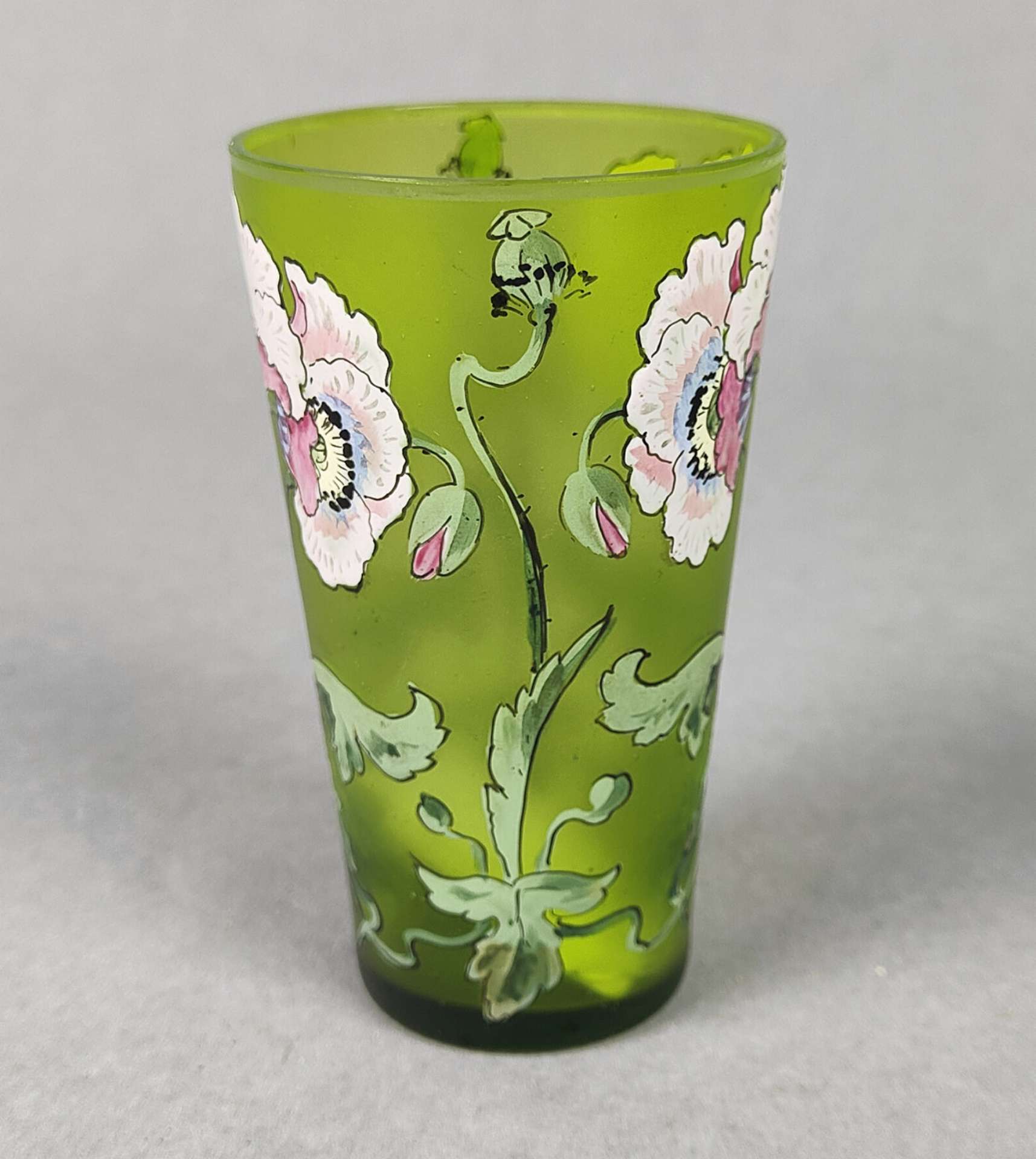 Jugendstil Becherglas um 1900 - Image 2 of 3