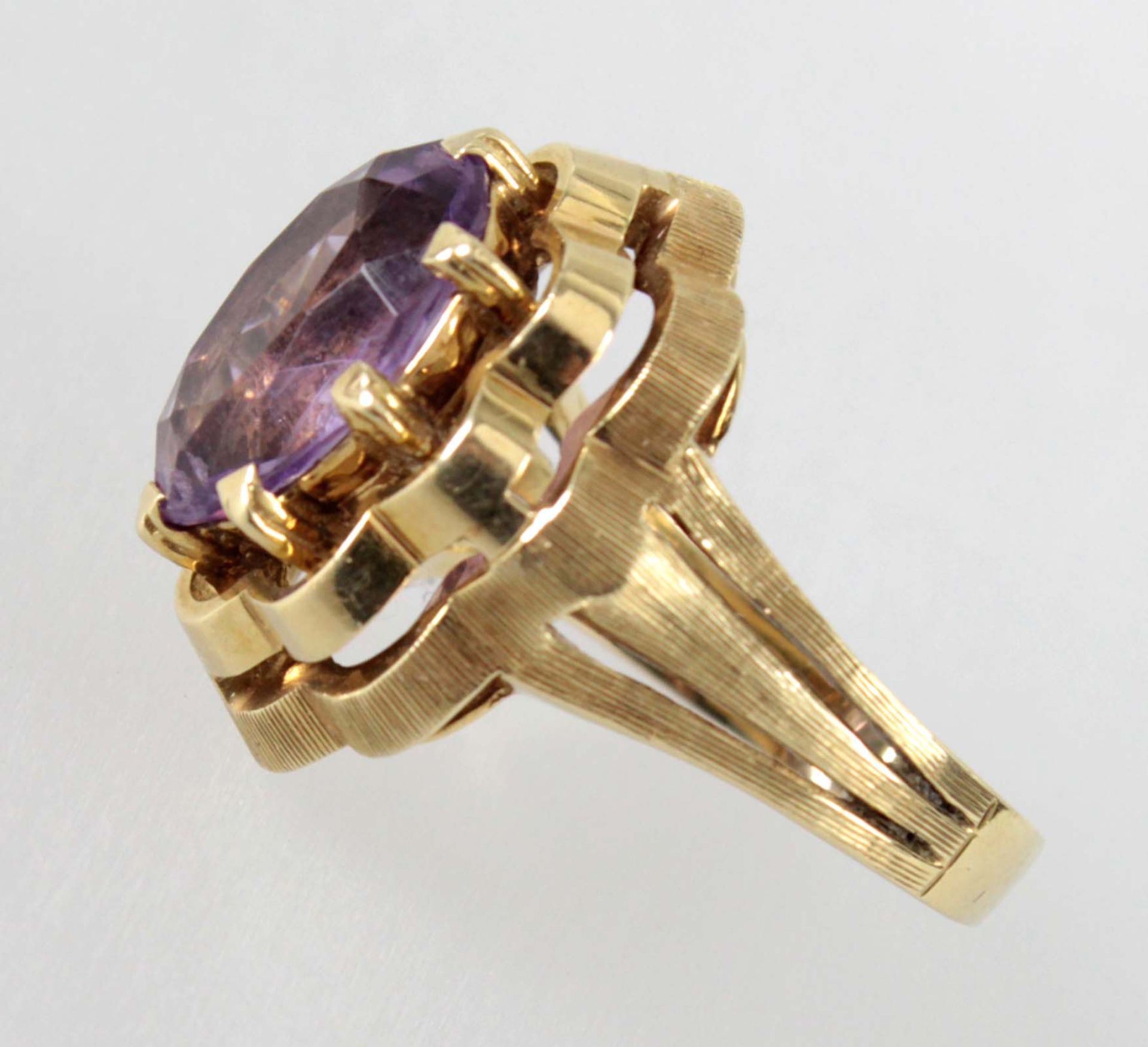 Amethyst Ring - GG 585 - Image 3 of 3