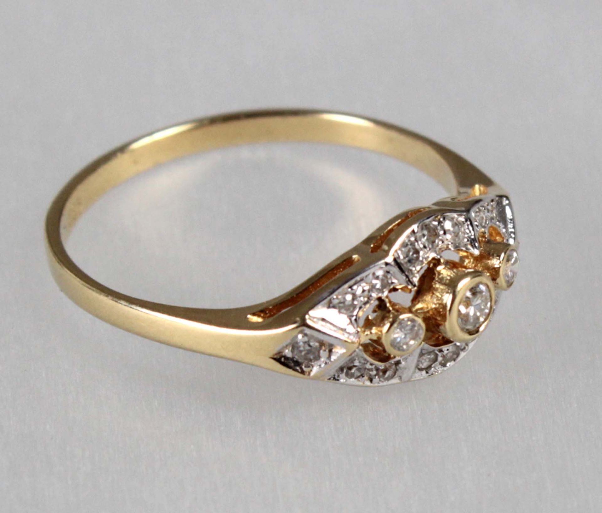 Brillant Ring - GG 585 - Image 3 of 3