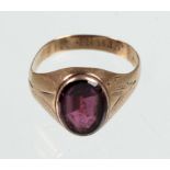 antiker Granat Ring - GG 333