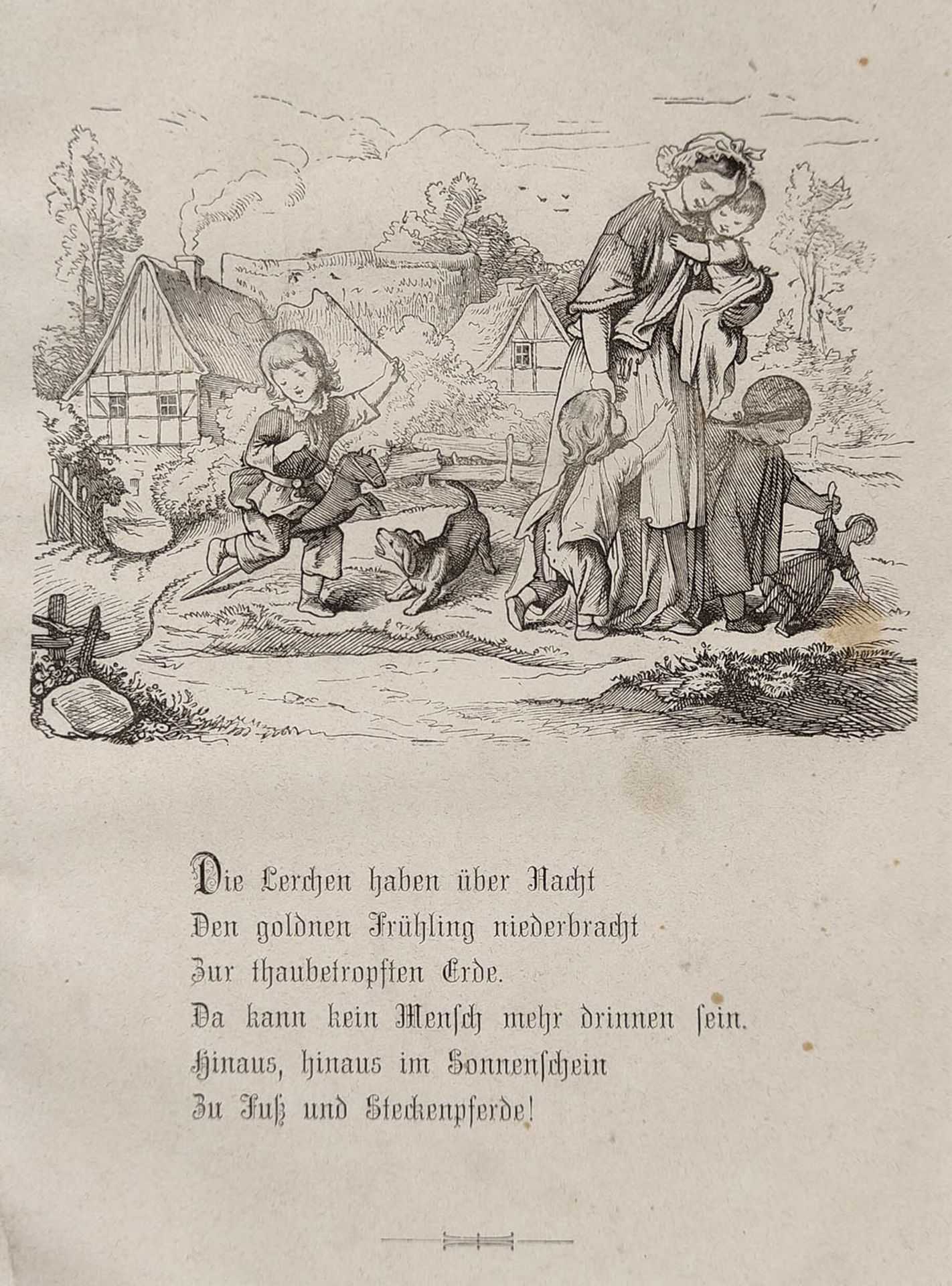Die Kinderstube 1888 - Image 2 of 2