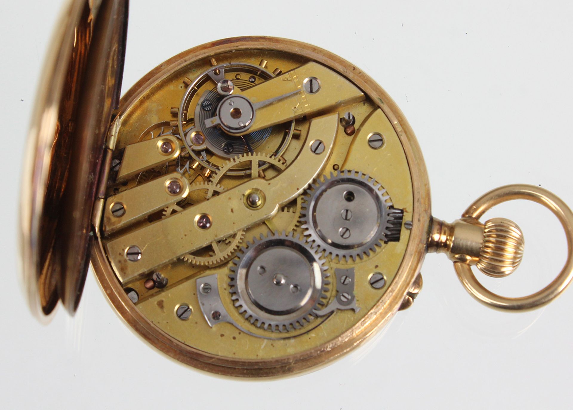 goldene Herren Taschenuhr - GG 585 - Image 3 of 3