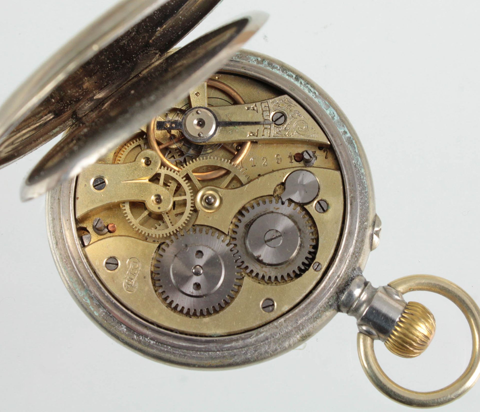 Schweizer Herren Taschenuhr - Image 3 of 3