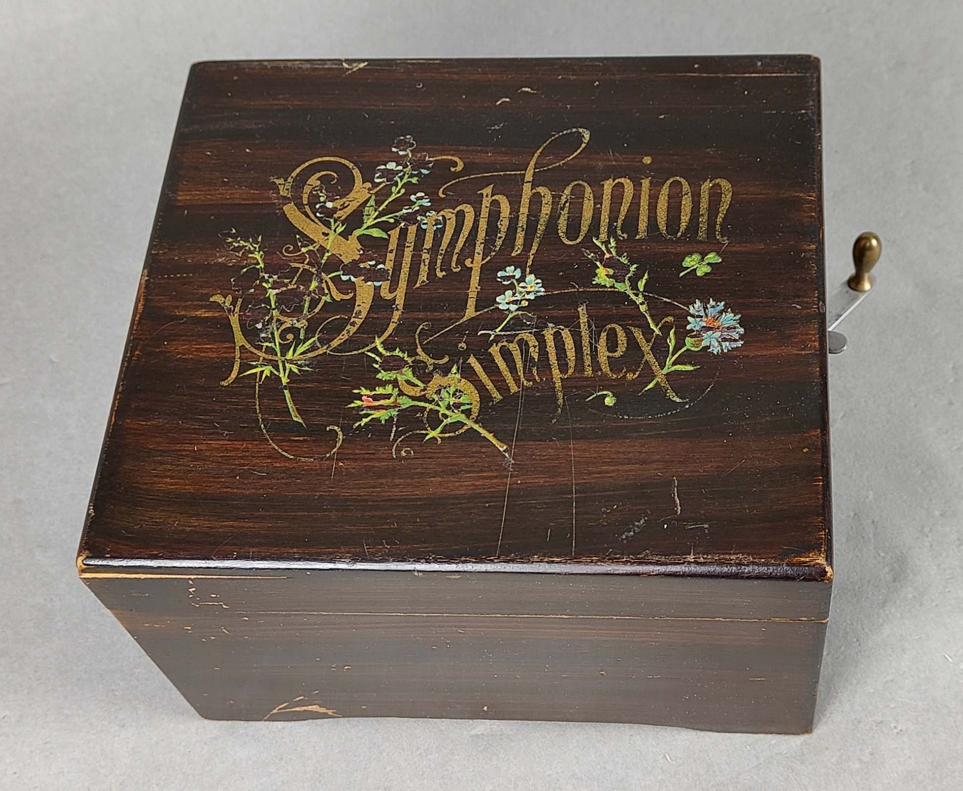 *Symphonion* mit Blechplatten um 1880 - Bild 3 aus 4