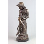 Bronzefigur Columbus