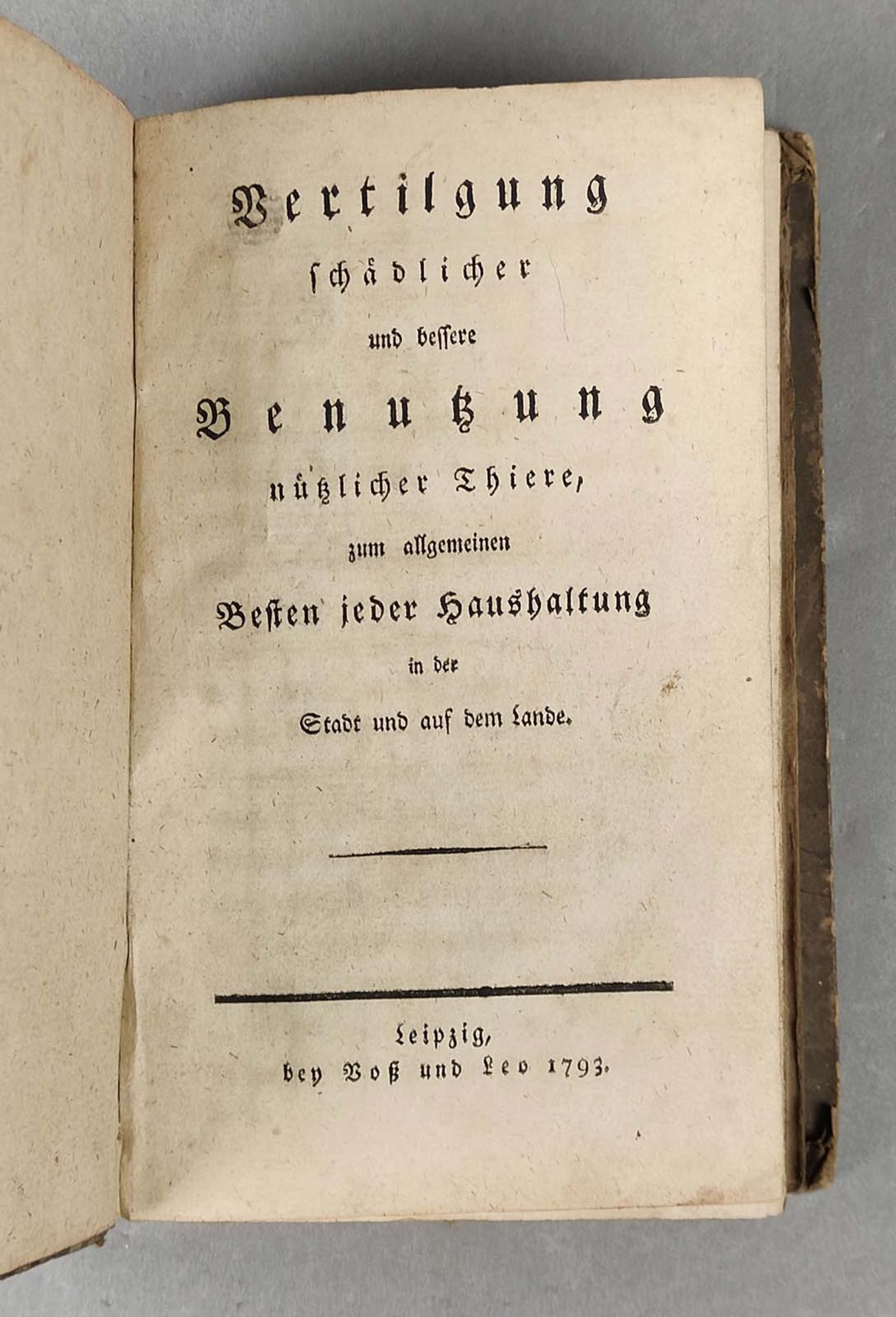 Vertilgung schädlicher und bessere ... 1793