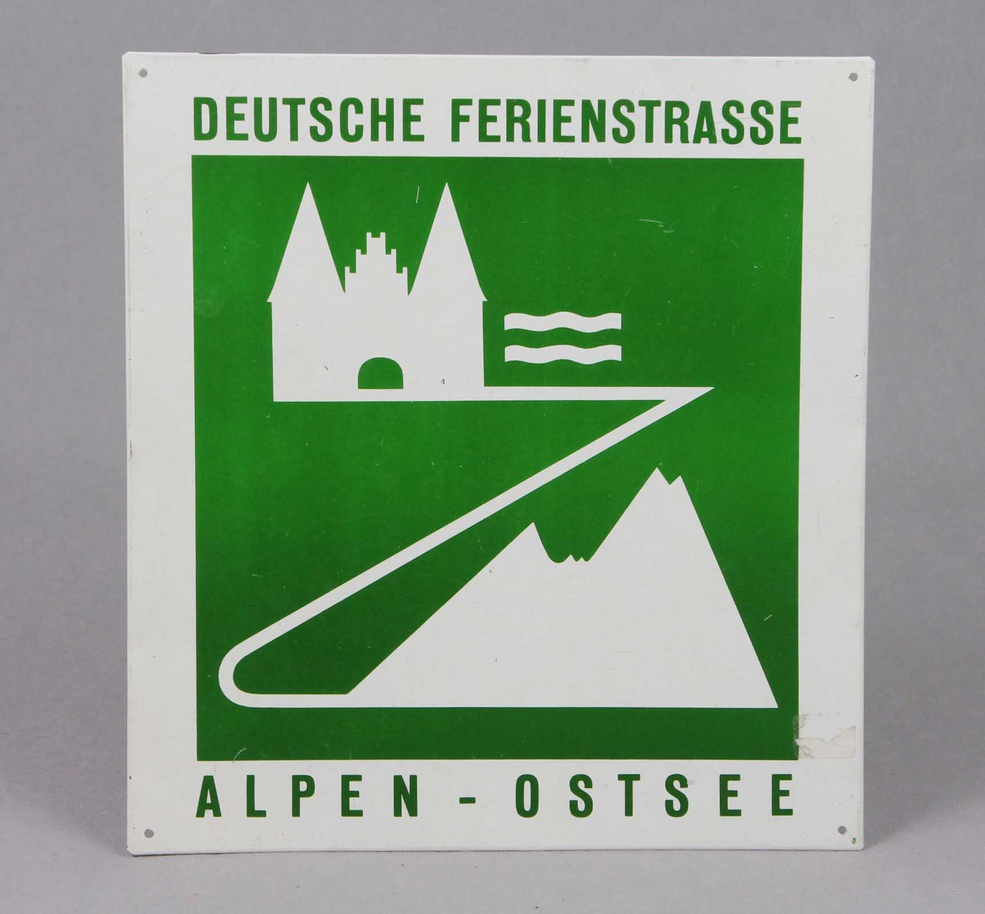 Blechschild *Deutsche Ferienstrasse*