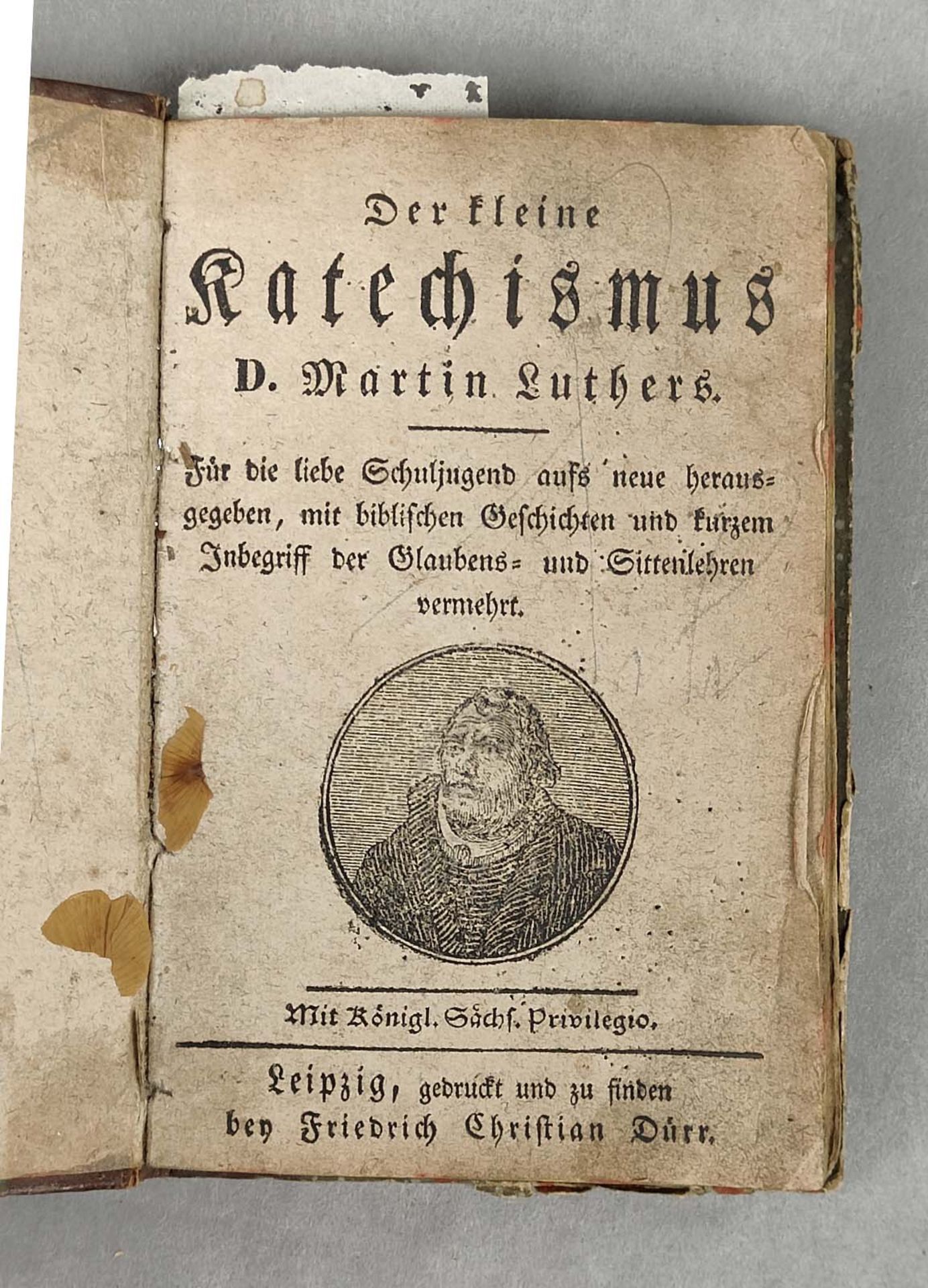 Der kleine Katechismus ... Leipzig 1816