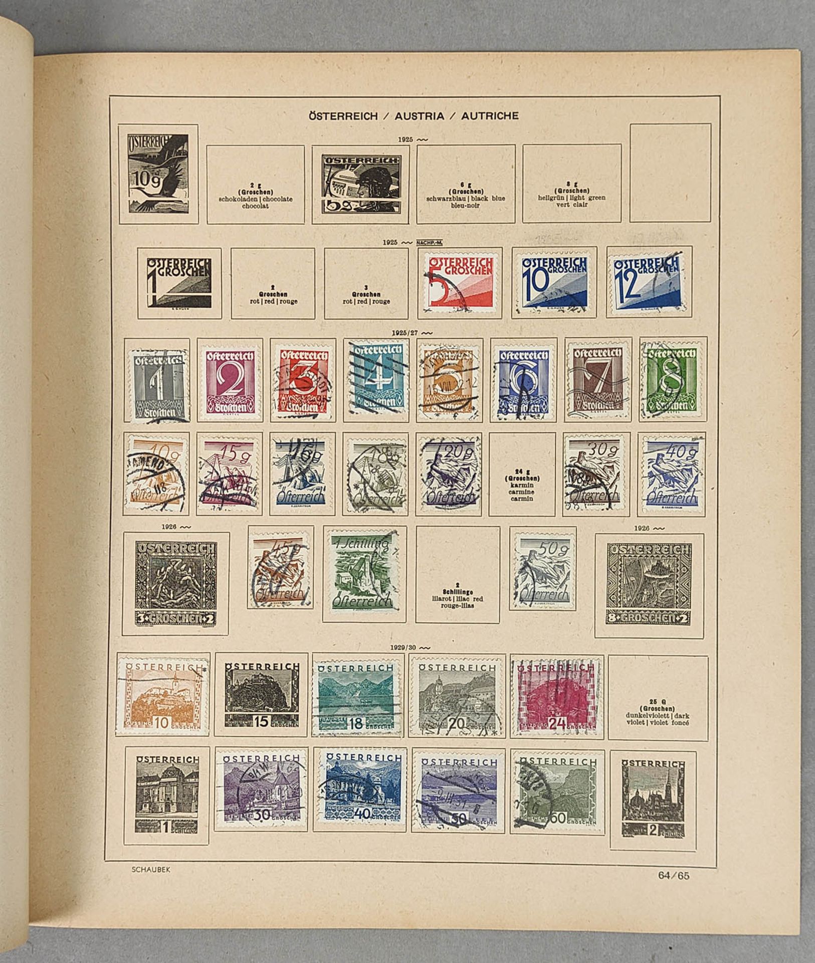 Briefmarken Österreich 1850/1934 - Image 3 of 4